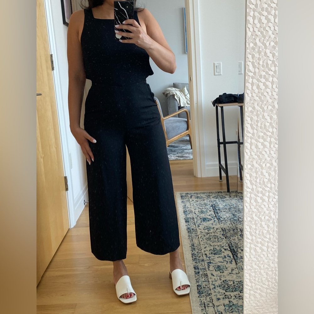Aritzia Wilfred brand black jumpsuit
